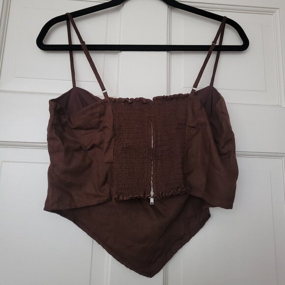 Reformation Sansa Linen Top - Picture 3 of 5